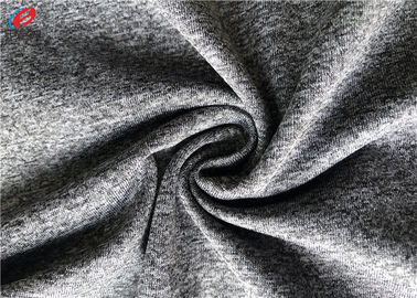 Stretch Brushed Leggings Melange Polyester Spandex Fabric