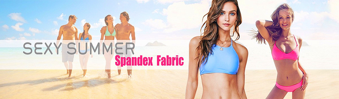 Kalite Polyester Spandeks Kumaş fabrika